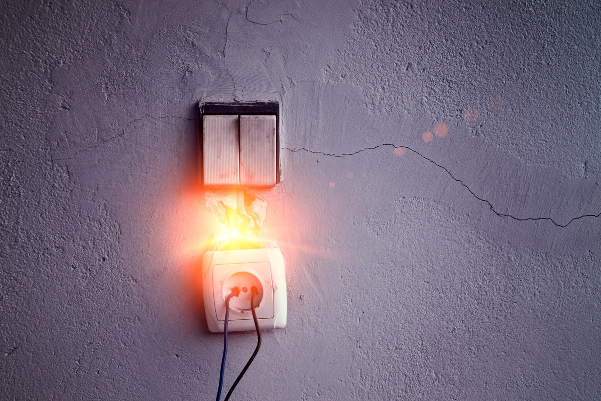 accidente eléctrico